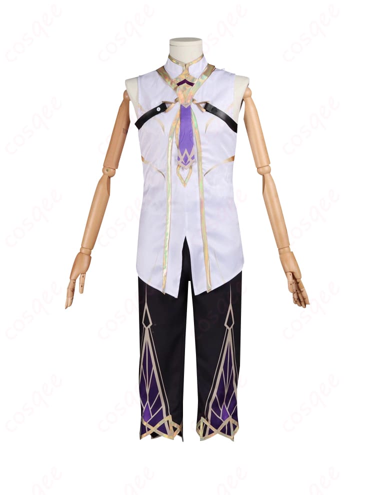 セトス コスプレ衣装の内搭部分の正面細部。細部まで丁寧に作られています。