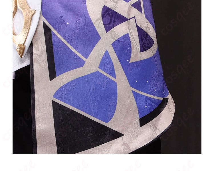 セトス コスプレ衣装のスカート部分の装飾。歩くたびに美しい動きが出ます。