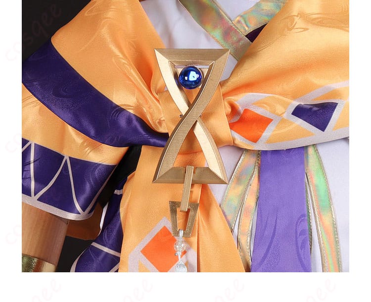セトス コスプレ衣装の披肩部分の装飾。豪華なデザインがポイントです。