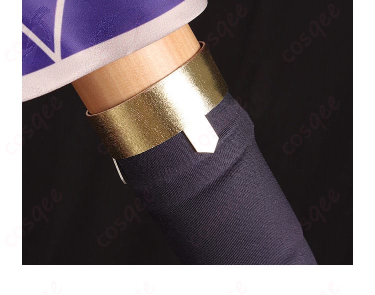 セトス コスプレ衣装の衣袖部分の装飾細部。細部まで丁寧に作り込まれています。