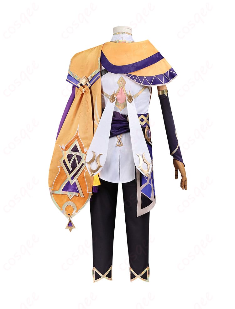 セトス コスプレ衣装の背面画像。背面のディテールも完璧に再現されています。