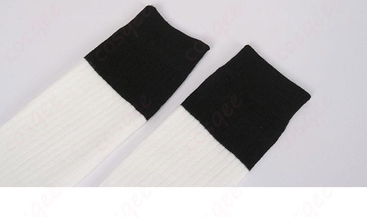 馬狼照英 コスプレ衣装 靴下口のディテール - フィット感と装飾の美しさ