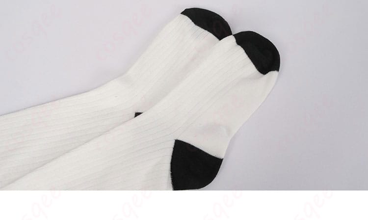 馬狼照英 コスプレ衣装 靴下の装飾ディテール - 高品質な靴下デザイン