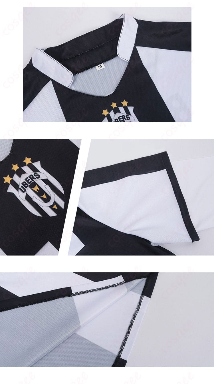 馬狼照英 コスプレ衣装 上着の装飾ディテール - ユニフォームの刺繍やロゴ