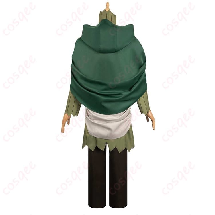 ダンジョン飯のミスルンになりきるクラシカル魔術師コーデ、写真映えするマント付き - 3枚目の画像