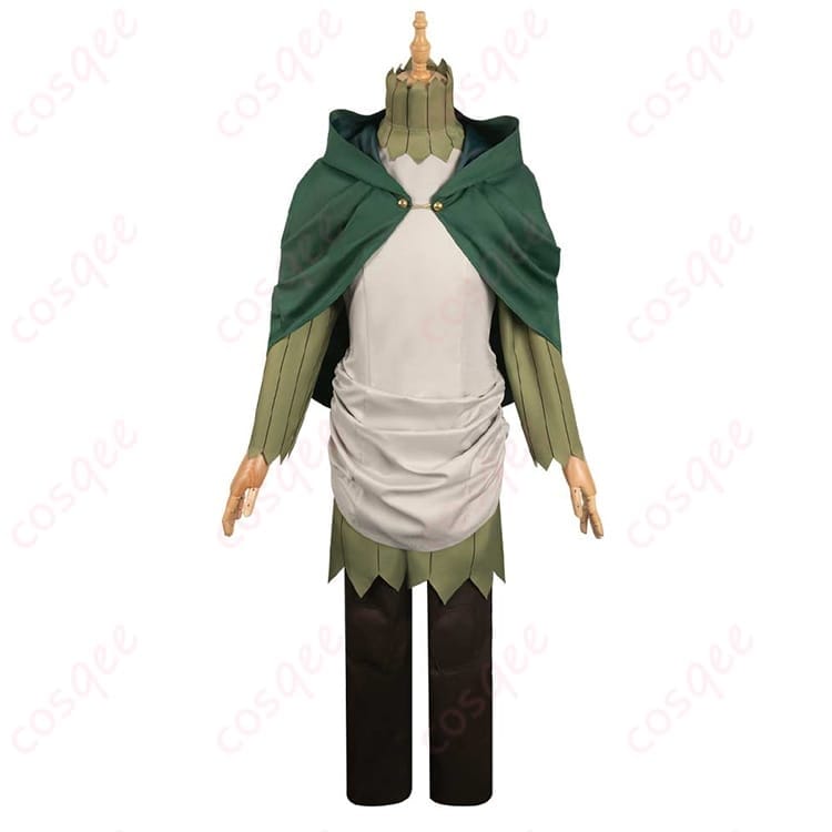 ダンジョン飯のミスルンになりきるクラシカル魔術師コーデ、写真映えするマント付き - 1枚目の画像