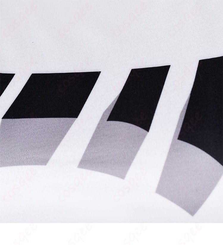 キルジョイのコスプレ衣装上衣部分の装飾ディテール。完璧なディテールでキャラクターを再現。