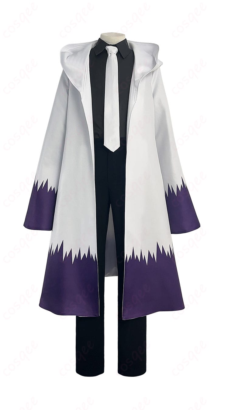 アビス・レイザー コスプレ衣装 正面画像 『マッシュル』のアビス・レイザーコスプレ衣装の正面からの画像。ディテールまで忠実に再現されたデザイン。