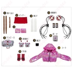 FF7リバース ユフィ×APEXワットソン モーグリ風コスプレ｜軽快で写真映えするコーデ - 6枚目の画像（サムネイル）