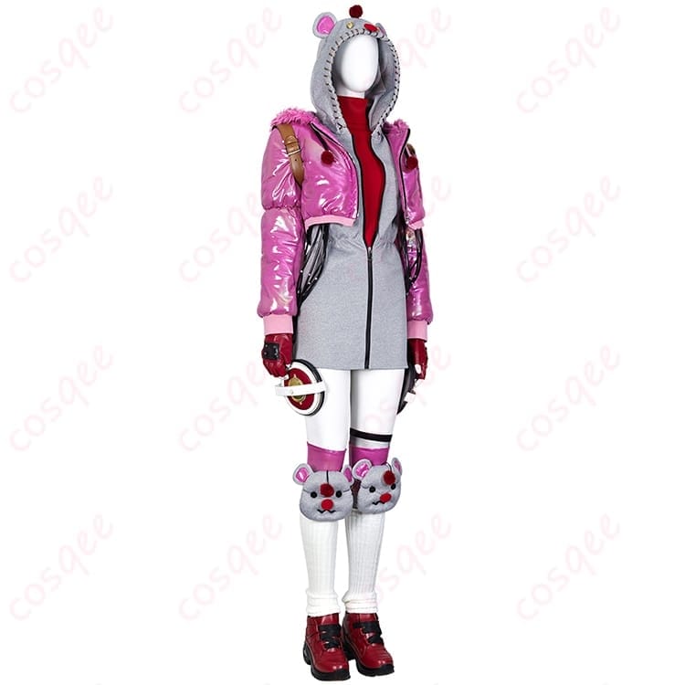 FF7リバース ユフィ×APEXワットソン モーグリ風コスプレ｜軽快で写真映えするコーデ - 2枚目の画像