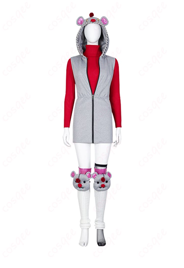 モーグリ(ユフィ)×ワットソンの内搭部分の前面。衣装の質感と細かいディテールが美しい。