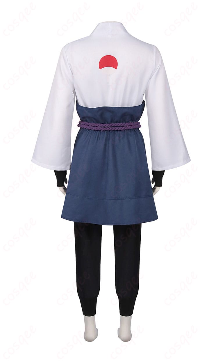 うちはサスケ コスプレ衣装の背面ディテール