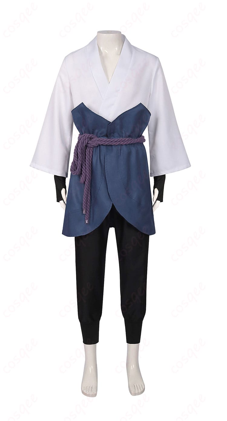 ナルト コスプレ衣装 正面画像 - うちはサスケ コスプレ衣装、忠実再現