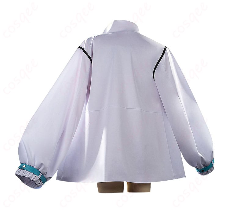 ウマ娘 プリティーダービー ネオユニヴァース コスプレ衣装の背面画像。背中のディテールまで丁寧に再現されています。