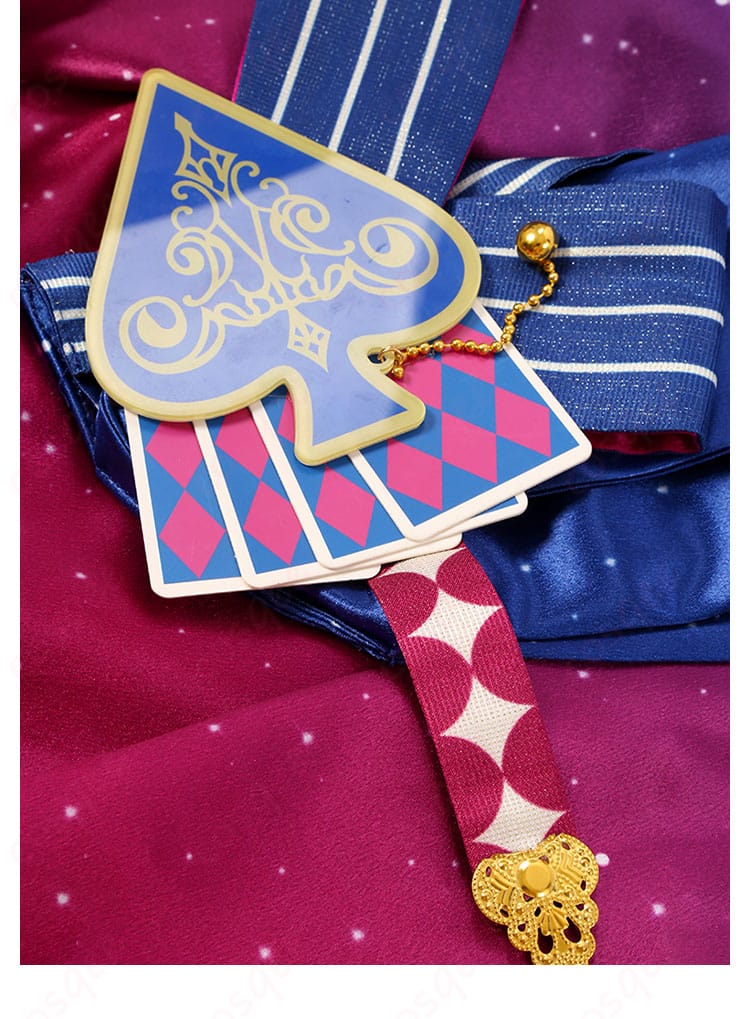 プロジェクトセカイ 天馬司 コスプレ衣装 肩の装飾細部。肩部分に施された豪華な装飾の細部がクローズアップされた画像。