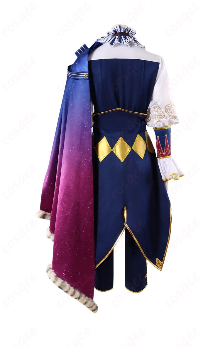 プロジェクトセカイ 天馬司 コスプレ衣装 背面画像。背面のディテールが完全に再現されているコスプレ衣装の背面。