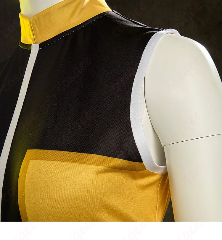 錫切夢子コスプレ衣装の袖口装飾、細部までこだわった仕上がり