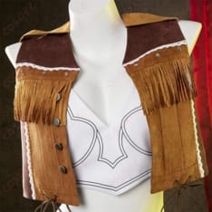 FF7リバース ティファのウエスタンガイド衣装で魅せる、動きやすく写真映えする一式セット - 5枚目の画像（サムネイル）