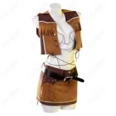 FF7リバース ティファのウエスタンガイド衣装で魅せる、動きやすく写真映えする一式セット - 2枚目の画像（サムネイル）