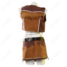 FF7リバース ティファのウエスタンガイド衣装で魅せる、動きやすく写真映えする一式セット - 4枚目の画像（サムネイル）