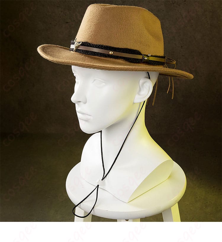 ティファ・ロックハート コスプレ衣装の帽子装飾ディテール