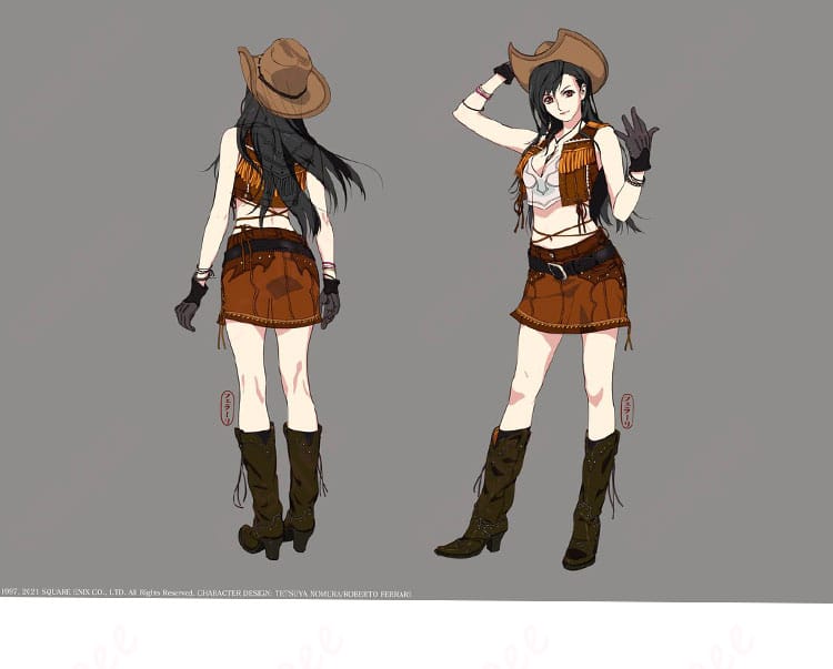 ティファ・ロックハートのコスプレ衣装(ファイナルファンタジーVII リバース)キャラクター画像