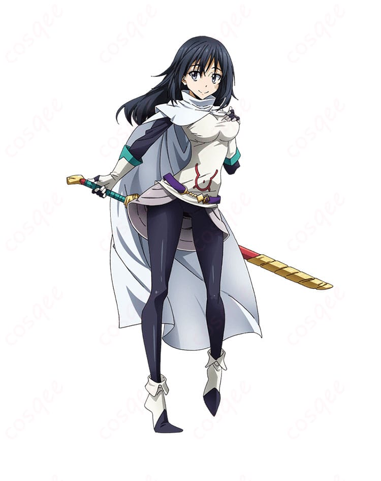 転生したらスライムだった件 シズエ・イザワ コスプレ衣装のキャラクター画像。忠実に再現されたシズエ・イザワの魅力を引き立てます。