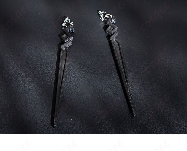 アークナイツ ロゴス コスプレ衣装 耳飾り装飾ディテール - キャラクターにぴったりな耳飾りの詳細