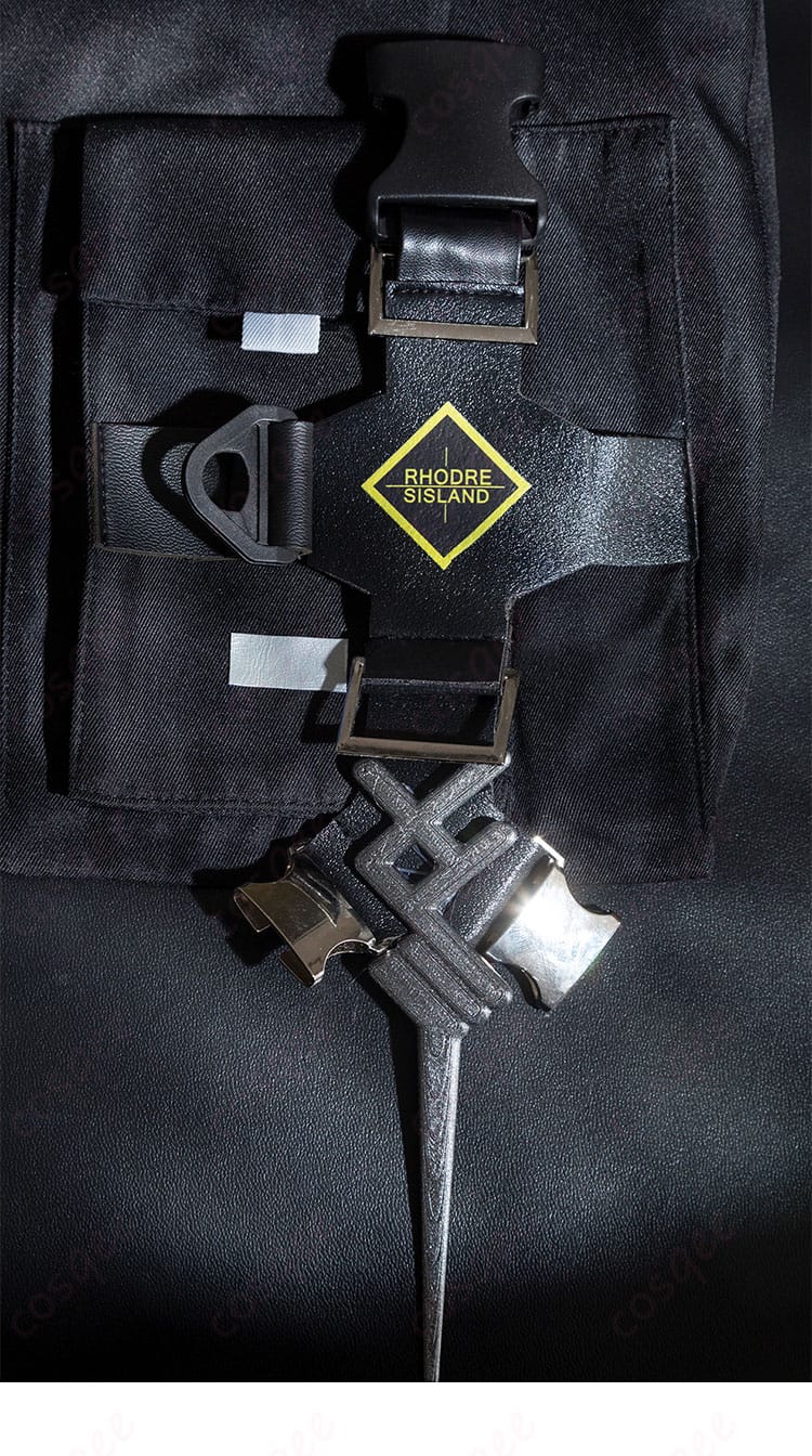 アークナイツ ロゴス コスプレ衣装 衣袋装飾ディテール - 服のポケット部分の装飾ディテール