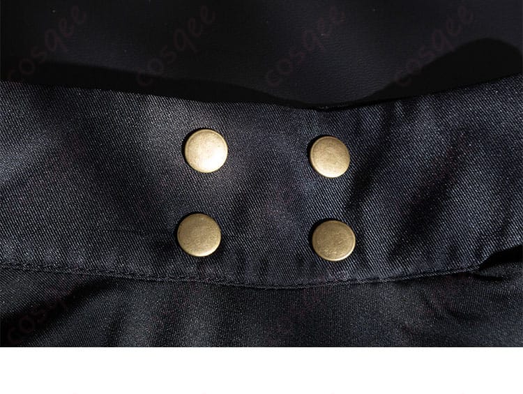 アークナイツ ロゴス コスプレ衣装 领口装饰细节 - 衣装の襟元の細かい装飾を確認