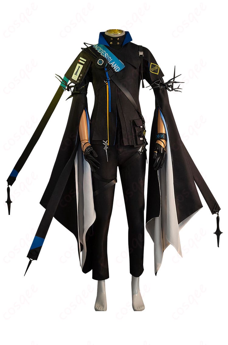 アークナイツ ロゴス コスプレ衣装 正面画像 - 高品質な素材を使用したコスプレ衣装