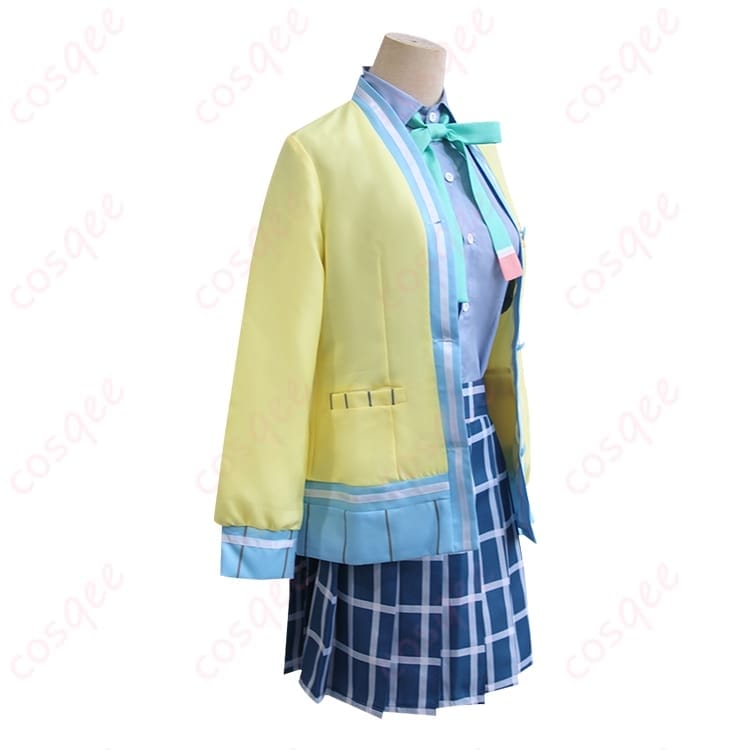 ラブライブ！虹ヶ咲 近江彼方の夏制服コスプレ｜爽やか配色で学園感たっぷり - 2枚目の画像