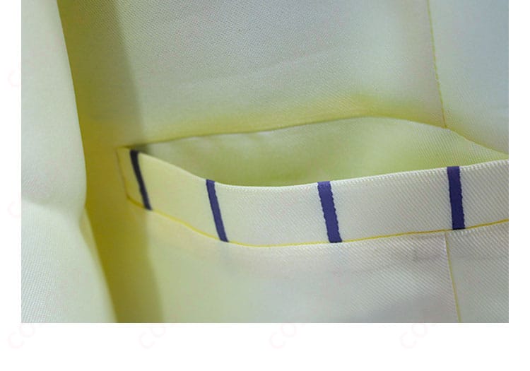 近江彼方コスプレ衣装の衣袋装飾、細部までの高い完成度。