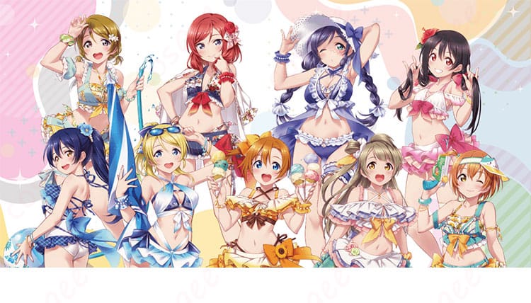 ラブライブ! 矢澤にこ コスプレ衣装のキャラクター画像。忠実に再現された水着コスプレ衣装で、キャラクターの魅力を引き立てます。