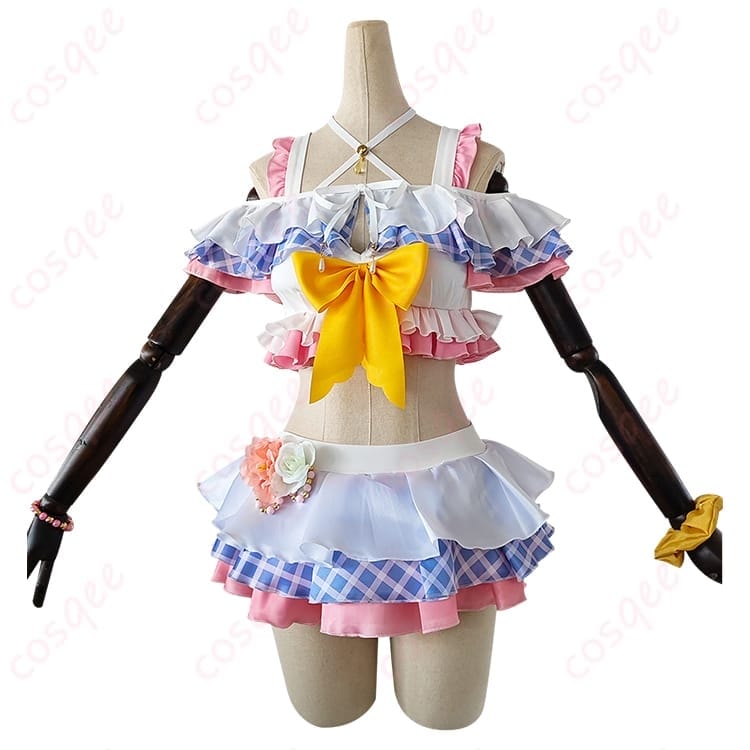 ラブライブ！ 南ことり くじ引き堂水着コスプレ｜ガーリーに映える統一感あるフルコーデ - 1枚目の画像