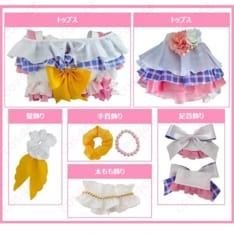 ラブライブ！ 南ことり くじ引き堂水着コスプレ｜ガーリーに映える統一感あるフルコーデ - 4枚目の画像（サムネイル）