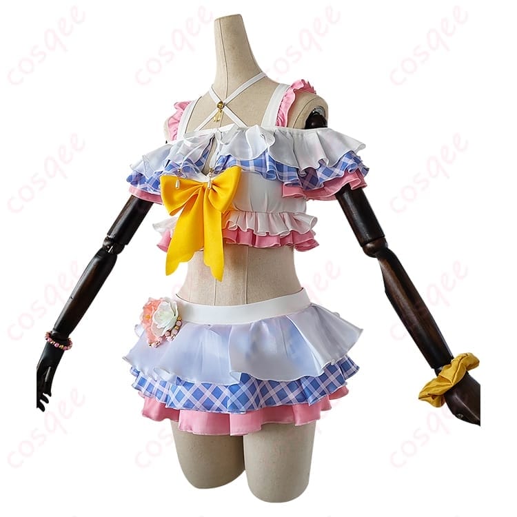 ラブライブ！ 南ことり くじ引き堂水着コスプレ｜ガーリーに映える統一感あるフルコーデ - 2枚目の画像