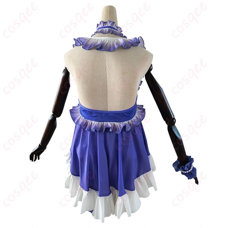 ラブライブ 東條希の水着コスプレで夏映え抜群 きらめく装飾が写真映えするS–XLサイズ - 3枚目の画像