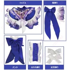 ラブライブ 東條希の水着コスプレで夏映え抜群 きらめく装飾が写真映えするS–XLサイズ - 4枚目の画像（サムネイル）