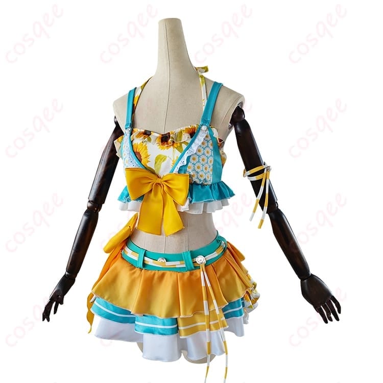 ラブライブ！ μ's 星空凛の水着風コスプレで元気かわいく写真映え - 2枚目の画像