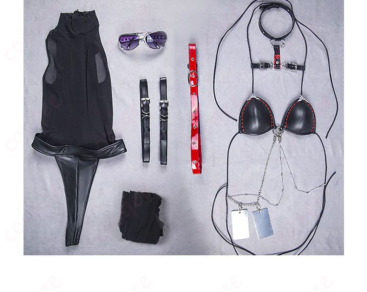 勝利の女神:NIKKE ボリューム コスプレ衣装 セット内容一覧画像 - 購入前にセット内容を必ず確認!