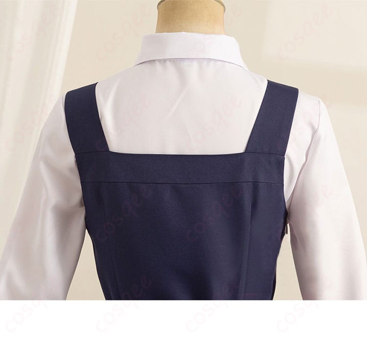 たまこまーけっと 北白川たまこ コスプレ衣装の背面ディテール、細かい作りが特徴です。