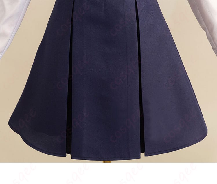 たまこまーけっと 北白川たまこ コスプレ衣装のスカートの装飾、かわいらしいディテールが目を引きます。