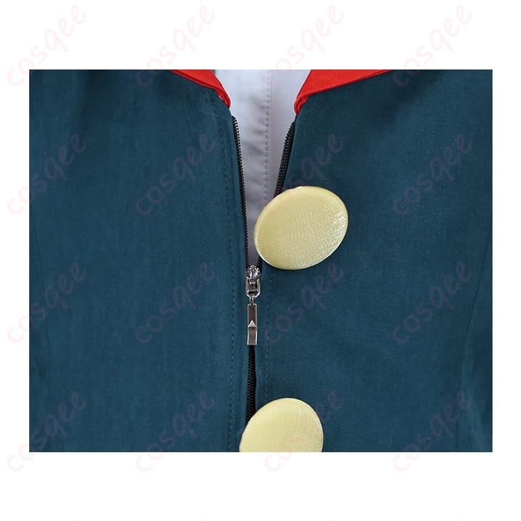 ポケットモンスター ギーマの雰囲気を纏うダークスーツ調コスプレ衣装 - 5枚目の画像