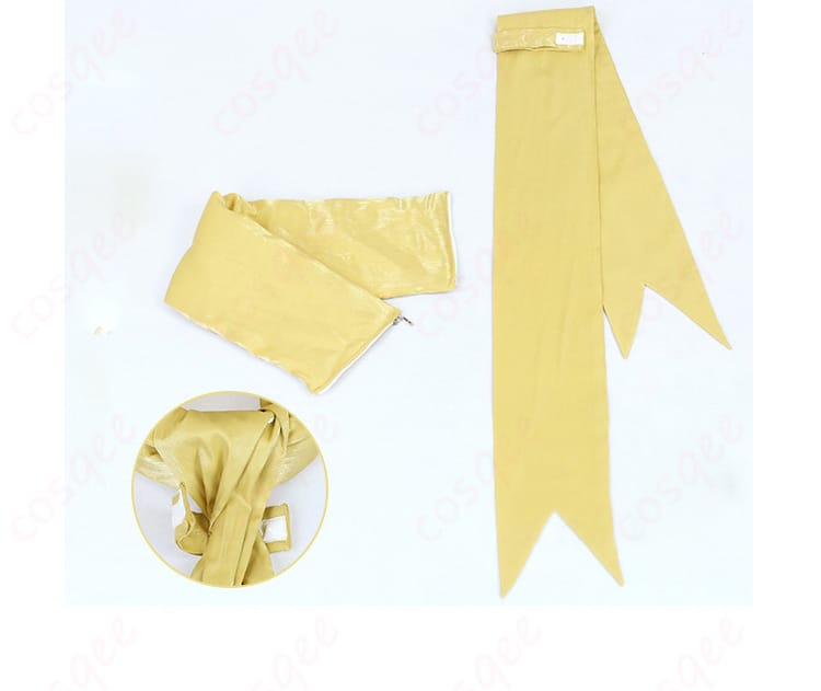 ギーマ コスプレ衣装の首飾りディテール。シンプルでありながら目を引くデザイン。