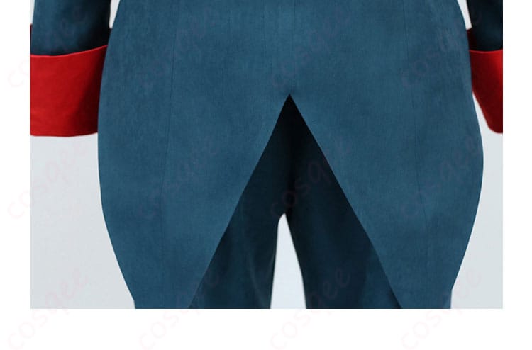 ギーマ コスプレ衣装の背面装飾細部。衣装の背面も精密に作られています。