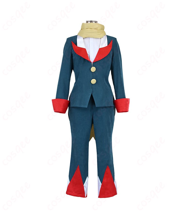 ギーマ コスプレ衣装の正面画像。コートとシャツのディテールが鮮明に再現されたデザイン。