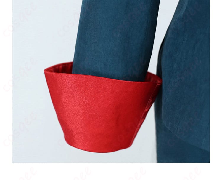 ギーマ コスプレ衣装の袖口の装飾。細かな縫製とディテールが魅力的。