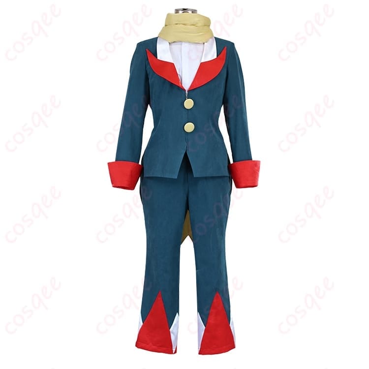 ポケットモンスター ギーマの雰囲気を纏うダークスーツ調コスプレ衣装 - 1枚目の画像