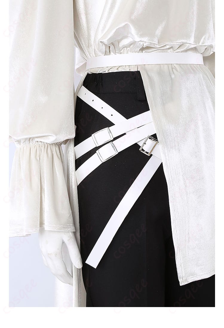 ALIEN STAGE ルカ コスプレ衣装 ベルト装飾詳細 高級感のあるベルトと装飾が際立つデザイン